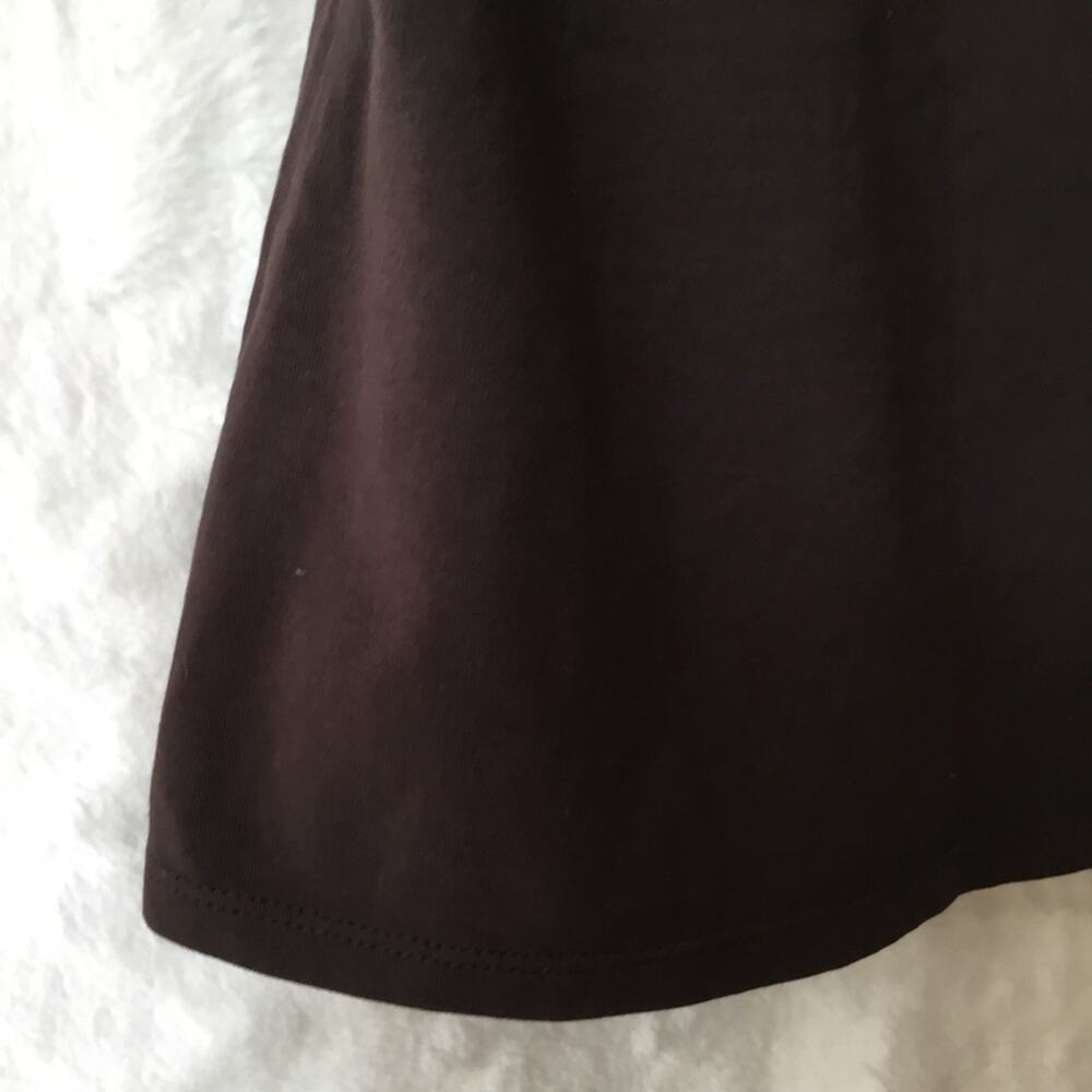 G2000 Brown Spaghetti Lace Trim Cami Stretch Top - Picture 5 of 14